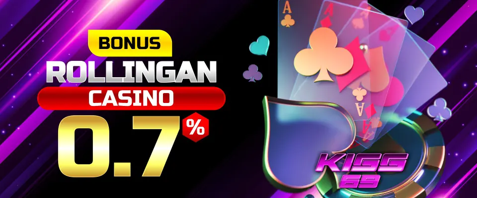 Bonus Rollingan Mingguan 0.7%